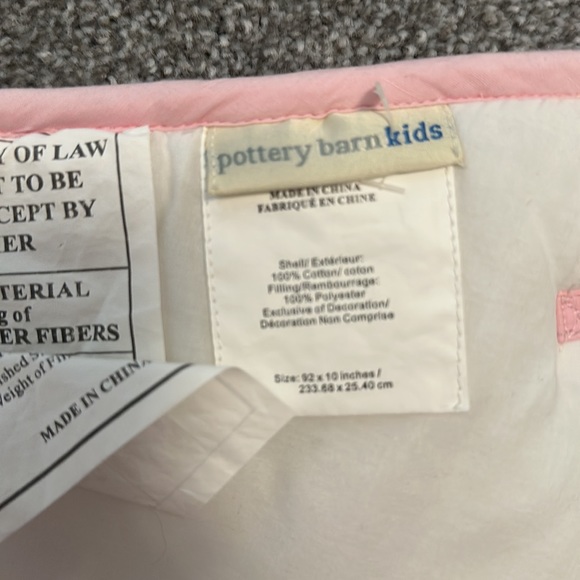 Pottery Barn Kids Bedding Pottery Barn Kids Wicker Skirt And Bumper Poshmark